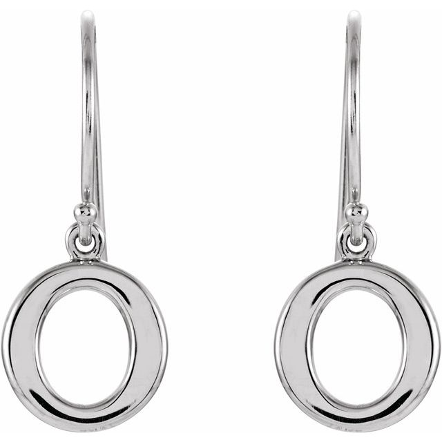 14K Yellow Gold Backless Circle Earrings â€“ Elegant Polished Design