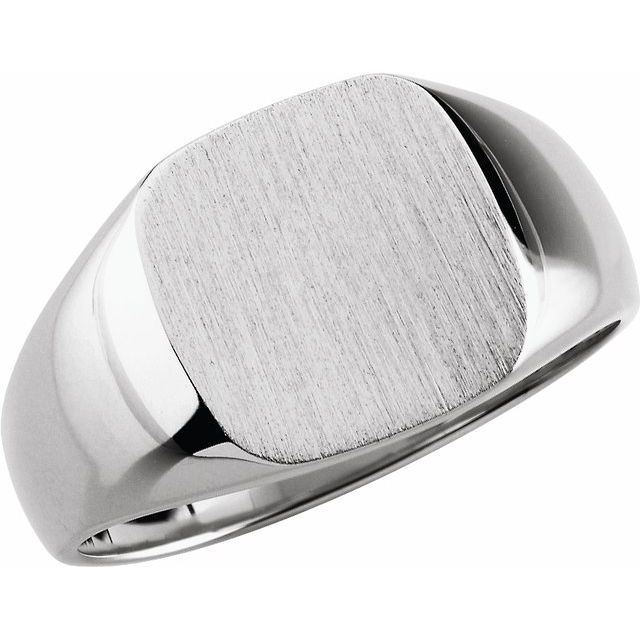 14K Gold Signet Ring