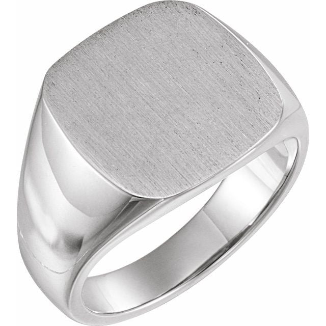 14K Gold Signet Ring