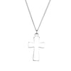 Sterling Silver Cross Pendant 39x21.7 mm 24