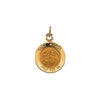 14K Yellow Gold 12 mm St. Michael Pendant - Faith and Elegance