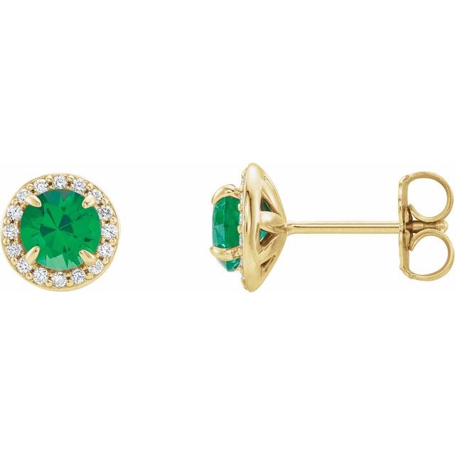 14K Gold Earrings - Options Available