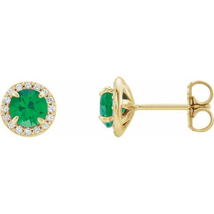 14K Gold Earrings - Options Available