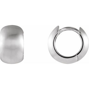 14K Gold Hinged Earrings