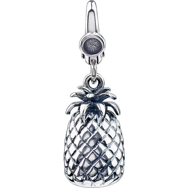 Sterling Silver Pineapple Charm/Pendant