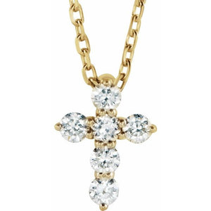 14K White Gold 16-18