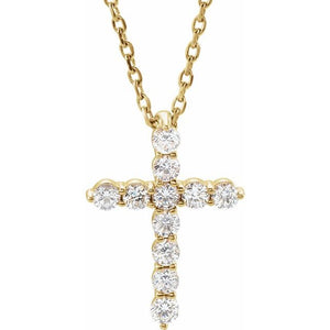 14K White Gold 16-18