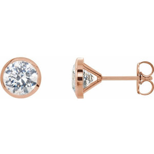 14K Gold Natural Diamond Cocktail-Style Earrings