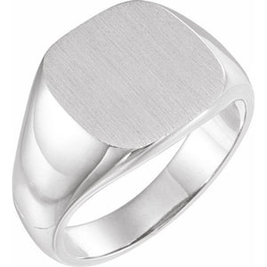 14K Gold Signet Ring
