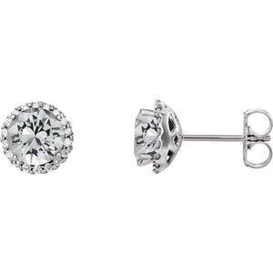 1/4 Ctw Natural Diamond Earrings