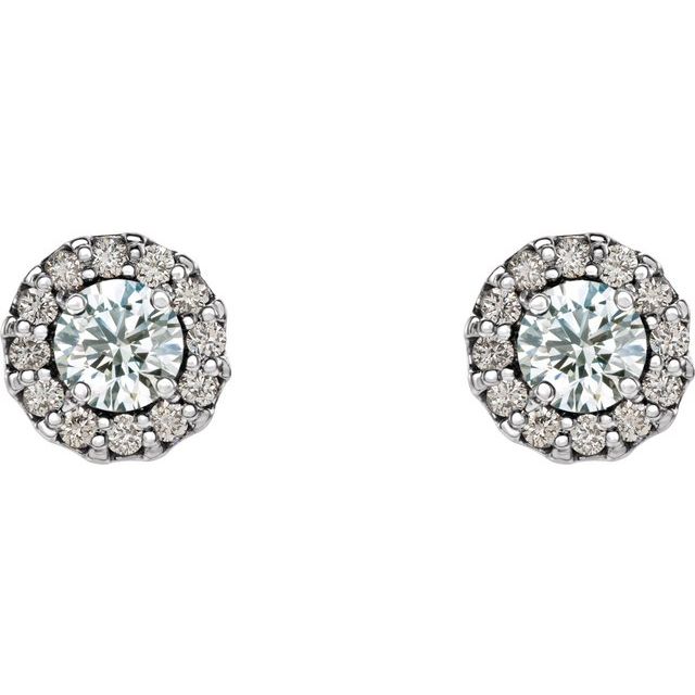 1/4 Ctw Natural Diamond Earrings