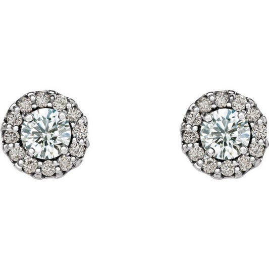 1/4 Ctw Natural Diamond Earrings