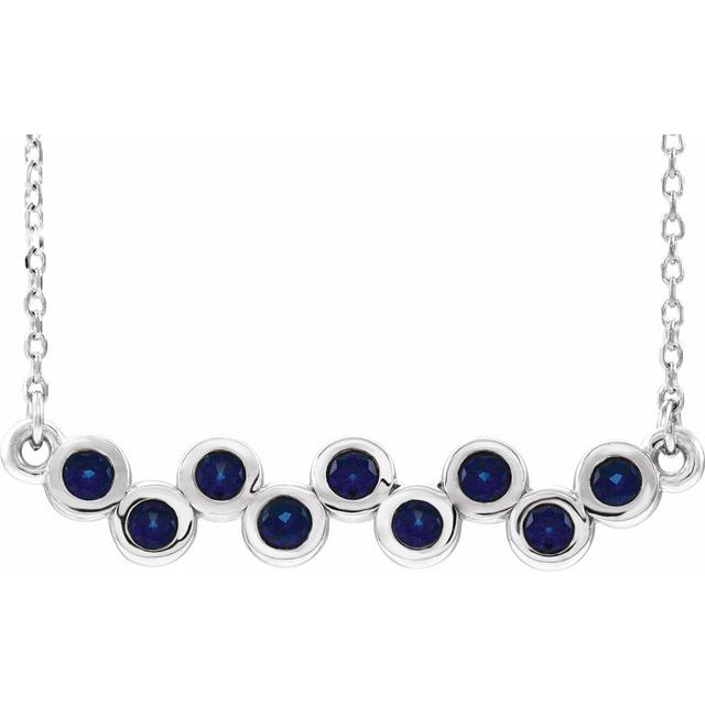 14K Gold Natural Aquamarine Necklace - Options Available