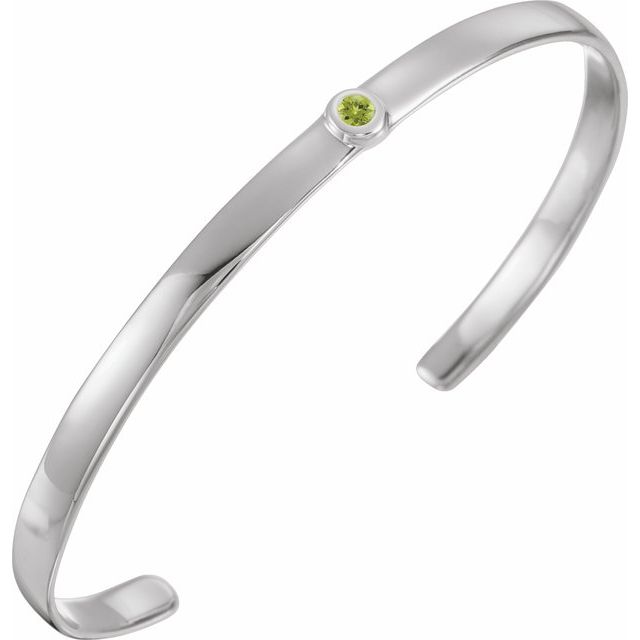 14K Gold Natural Diamond Cuff Bracelet - Options Available