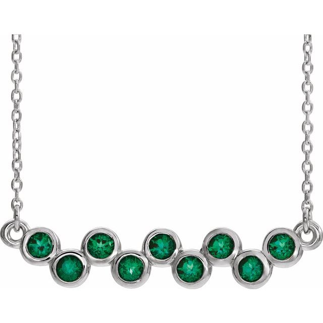 14K Gold Natural Aquamarine Necklace - Options Available