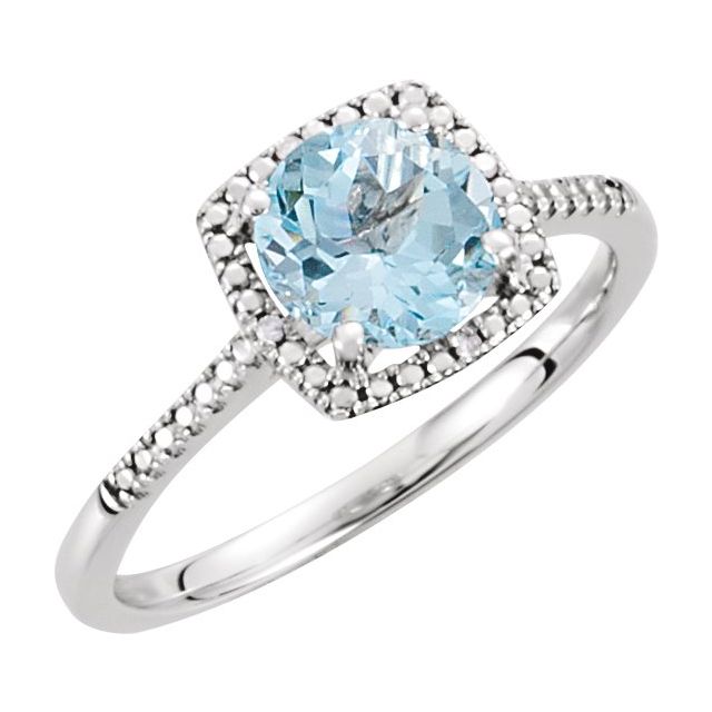 Sterling Silver Amethyst Birthstone Ring - Options Available