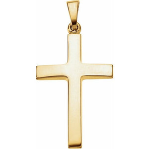 14K Gold Cross Pendant