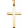 14K Yellow Gold 17x11.5 mm Elegant Cross Pendant