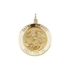 Sterling Silver 25  mm St. Michael Medal