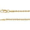 14K Yellow Gold 1.85 mm Rope 16