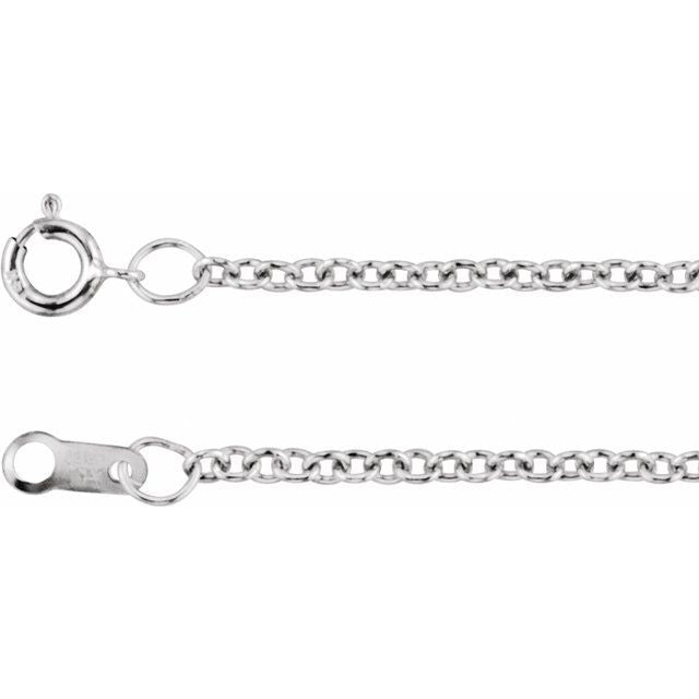 Cable Chain Bracelet Crafted in 18K Gold, 14K Gold & Platinum