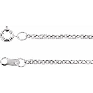 Cable Chain Bracelet Crafted in 18K Gold, 14K Gold & Platinum