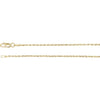 14K Yellow Gold, 1.3 mm Diamond-Cut Rope 16