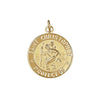 Sterling Silver 22  mm St. Christopher Medal