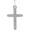 14K Yellow Gold Cross Pendant - Timeless Design 20x10.4 mm