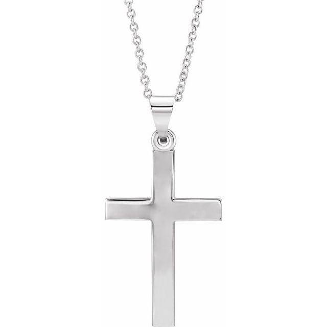 14K Gold Cross Pendant