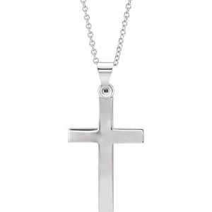 14K Gold Cross Pendant