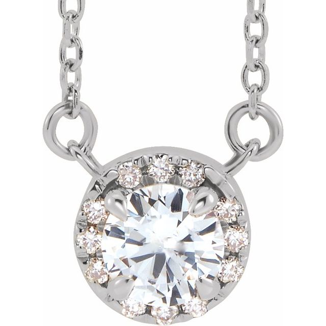14K Gold Alexandrite And Diamond Necklace