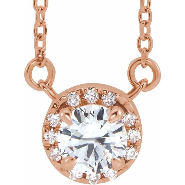 14K Gold Alexandrite And Diamond Necklace