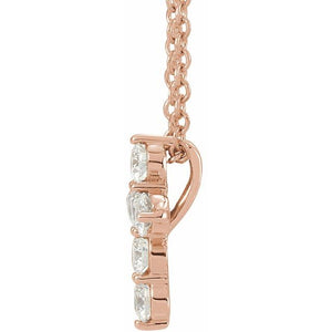14K White Gold 16-18