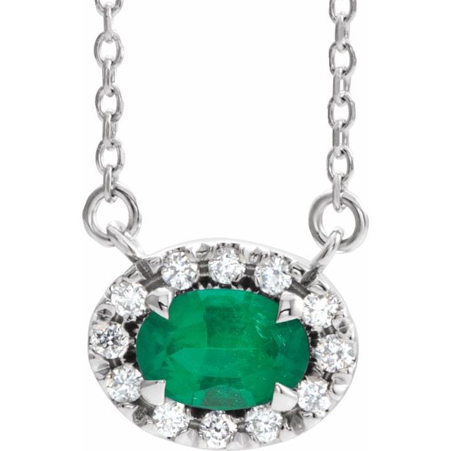 14K Gold Alexandrite And Diamond Necklace - Options Available