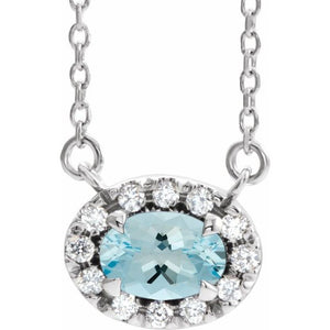 14K Gold Alexandrite And Diamond Necklace - Options Available