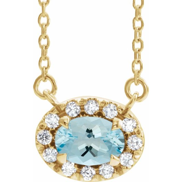 14K Gold Alexandrite And Diamond Necklace - Options Available