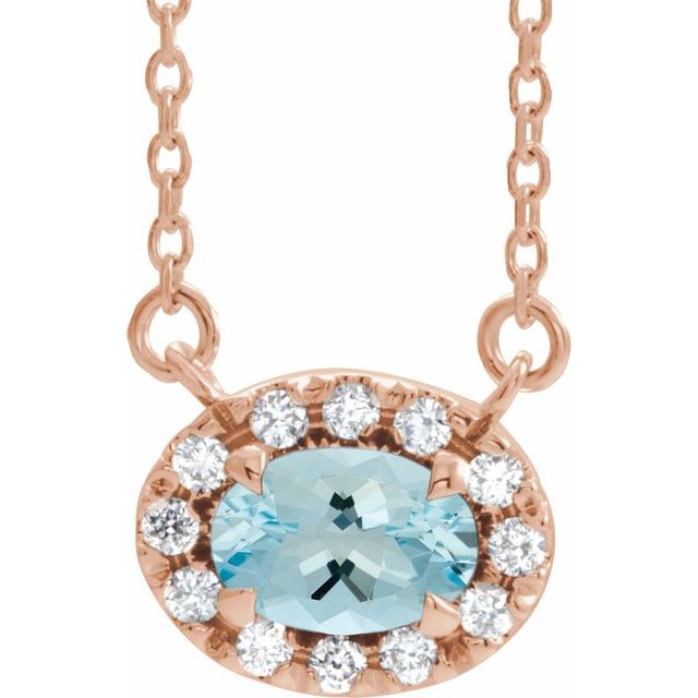 14K Gold Alexandrite And Diamond Necklace - Options Available