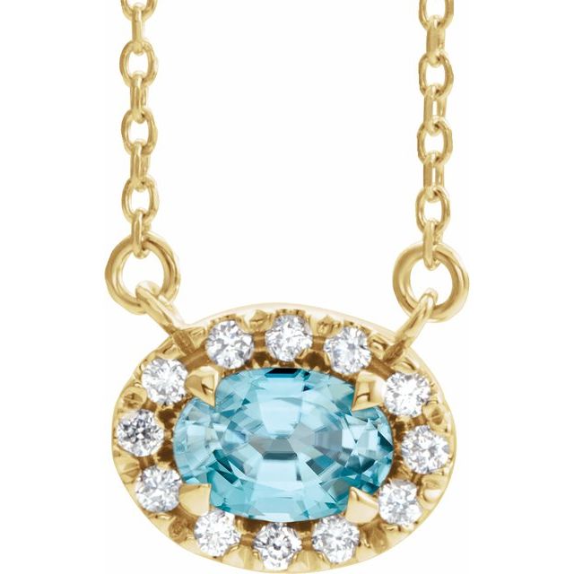14K Gold Alexandrite And Diamond Necklace - Options Available