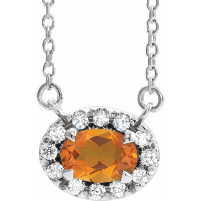 14K Gold Alexandrite And Diamond Necklace - Options Available