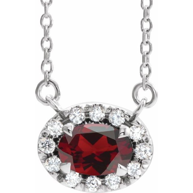14K Gold Alexandrite And Diamond Necklace - Options Available