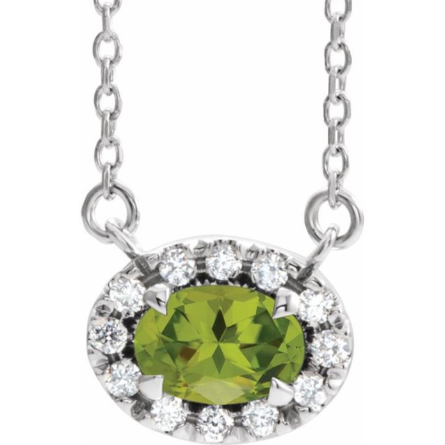 14K Gold Alexandrite And Diamond Necklace - Options Available