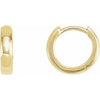 14K Rose 14 mm Hoop Earrings