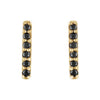 14K Yellow 1/10 CTW Natural Diamond Bar Earrings