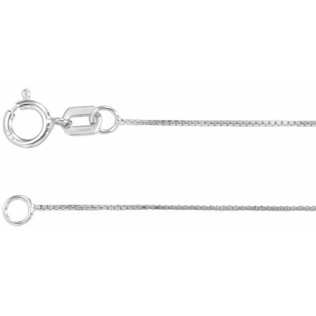 Box Chain Bracelet in 14K Gold, White Gold & Rose Gold