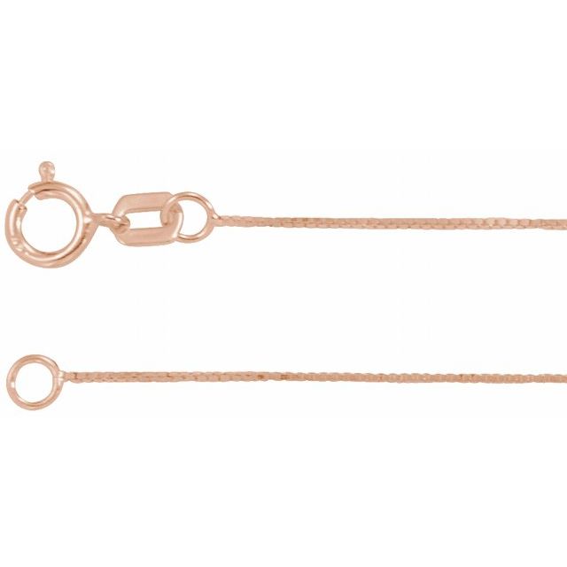 Box Chain Bracelet in 14K Gold, White Gold & Rose Gold