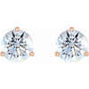 14K Yellow Gold 1/3 CTW Lab-Grown Diamond Stud Earrings