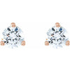 14K Yellow Gold 1/3 CTW Lab-Grown Diamond Stud Earrings