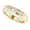 14K Yellow 1/2 CTW Natural Diamond Band