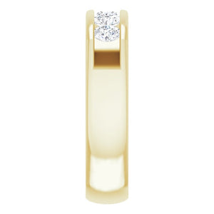 14K Yellow Gold 1/2 CTW Natural Diamond Eternity Band
